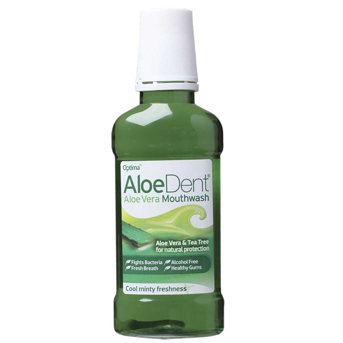 Aloe Dent Aloe Vera And Tea Tree Mouthwash 250ml Healthy Being