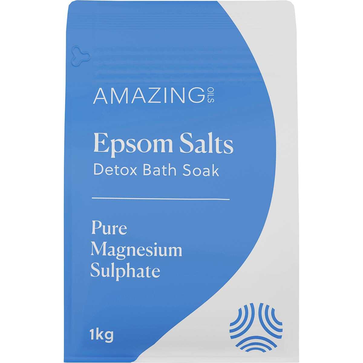 Pure Epsom Salts Detox Bath Soak 1kg