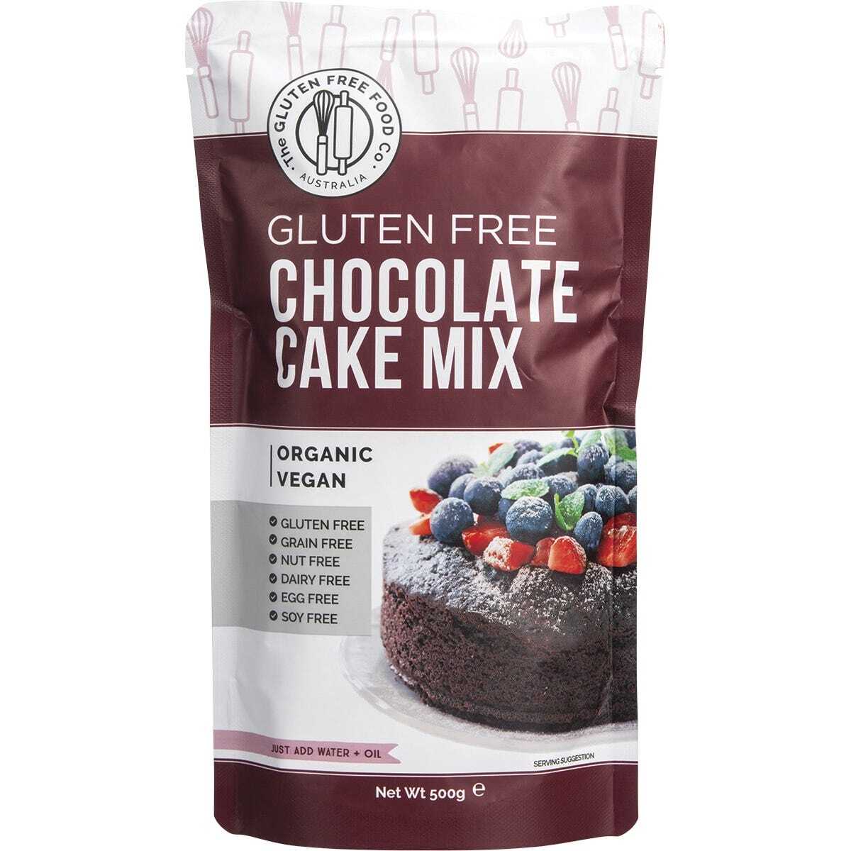 The Gluten Free Food Co Chocolate Cake Mix 500g | Healthy ...