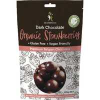 Dark Chocolate Coated Strawberries 125g