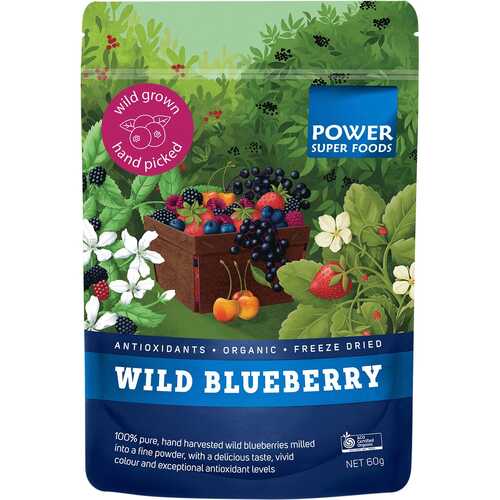 Organic Wild Blueberry Powder 60g