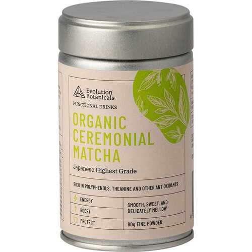 Organic Japanese Ceremonial Matcha 80g