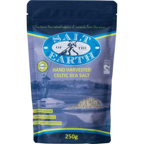 Unrefined Coarse Celtic Sea Salt 250g