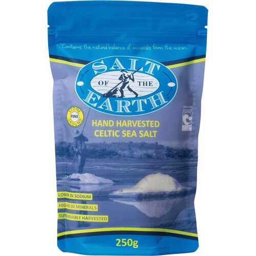 Unrefined Fine Celtic Sea Salt 250g